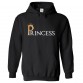 Princess With Crown Classic Kids and Adults Womens Pullover Hoodie
